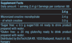 BioTechUSA 100% Micronized Creatine Monohydrate - Image 2